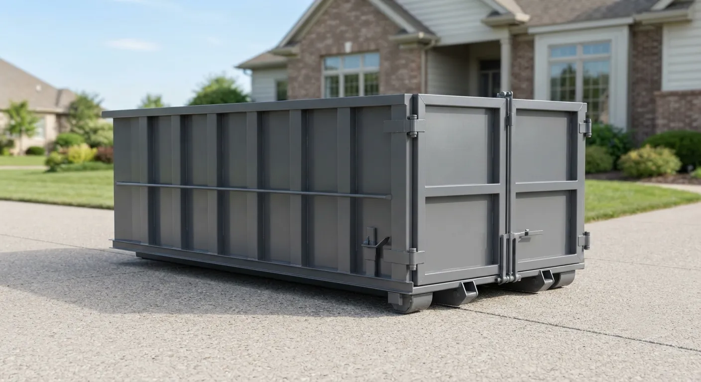 10 yard dumpster rental from our East Orange fleet