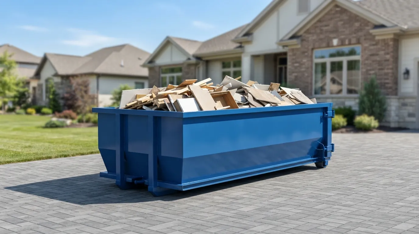 20 yard dumpster rental from our East Orange fleet
