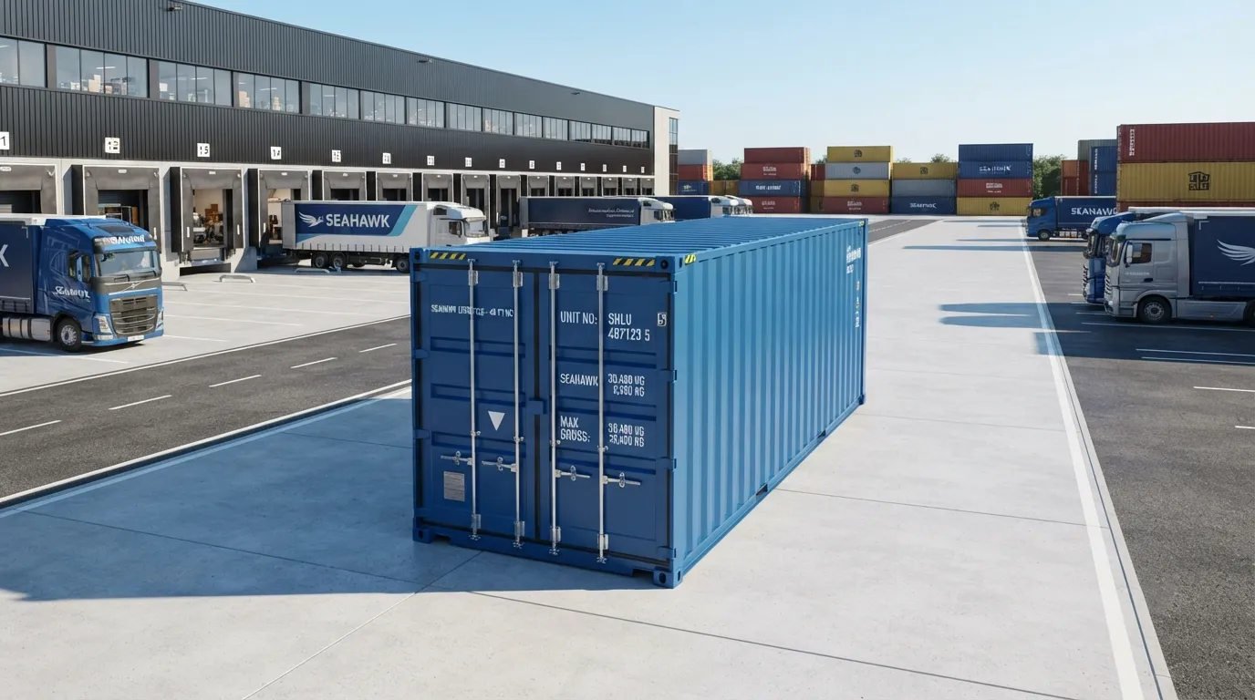 40ft storage container from our East Orange fleet